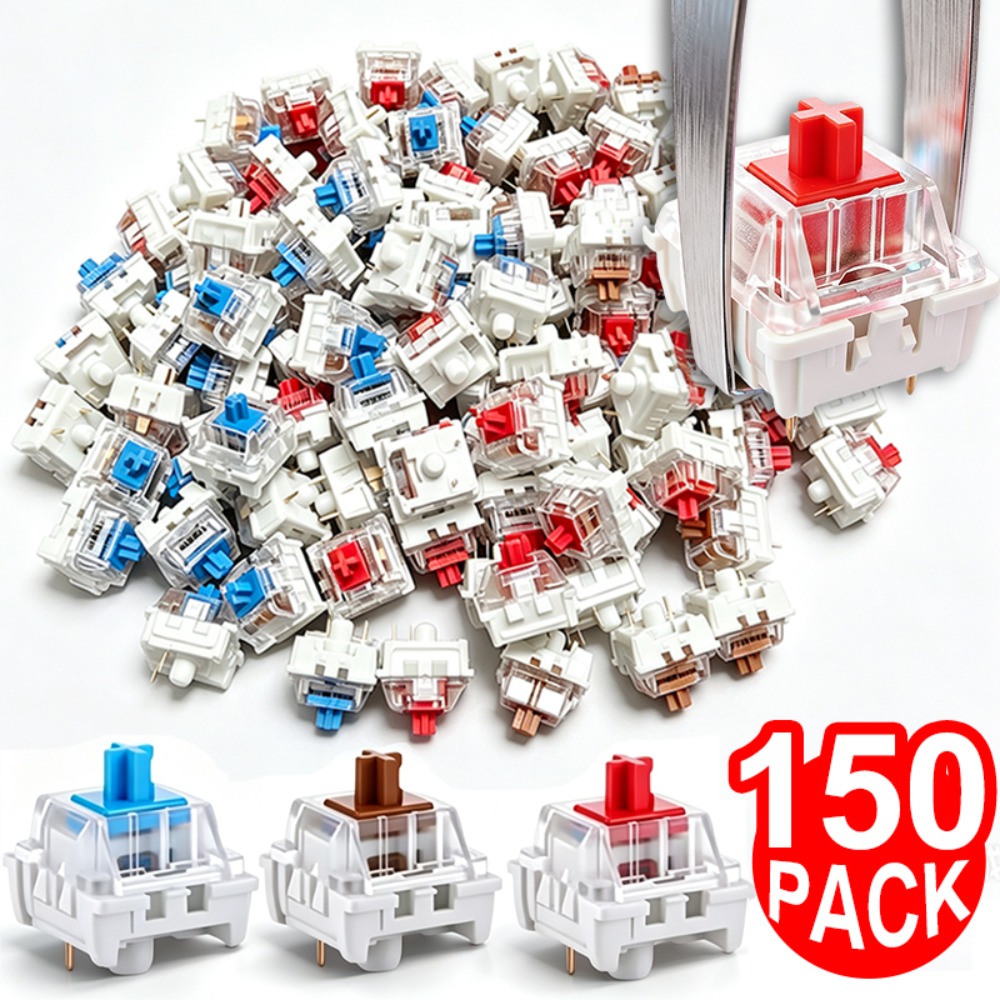 Gaming Keyboard Blue Switches - 1-150 interruptores mecánicos de 3 pines