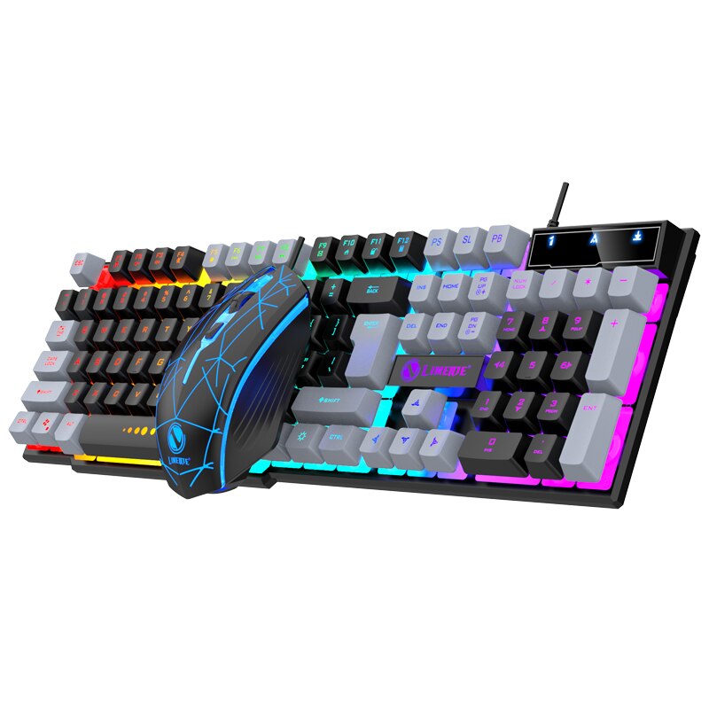 Gaming Keyboard Extension - Juego de teclado y ratón con