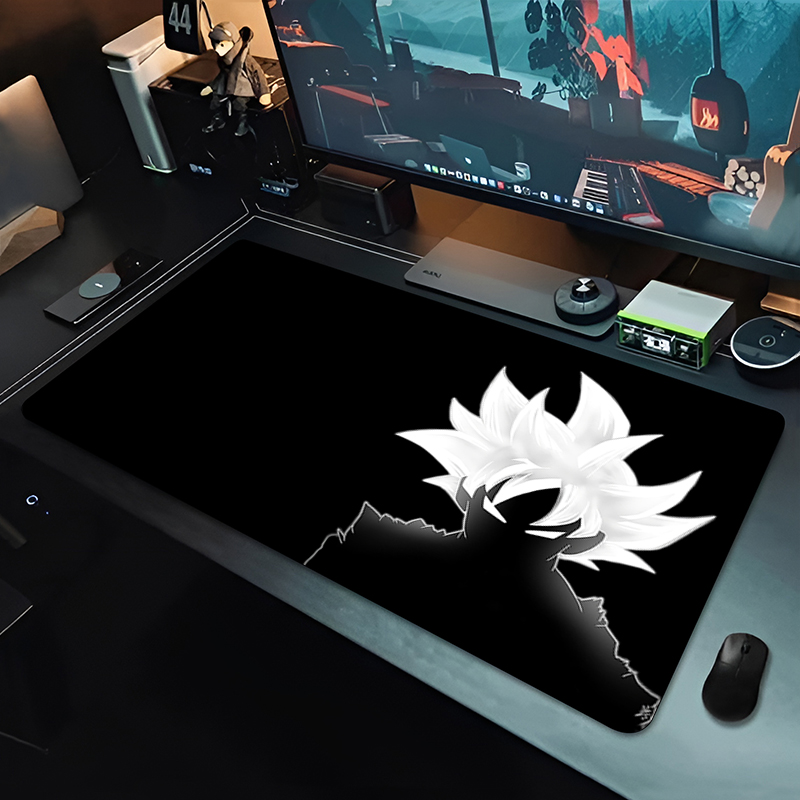 Gaming Keyboard En Mouse - Alfombrilla de Ratón DBZ Black Anime