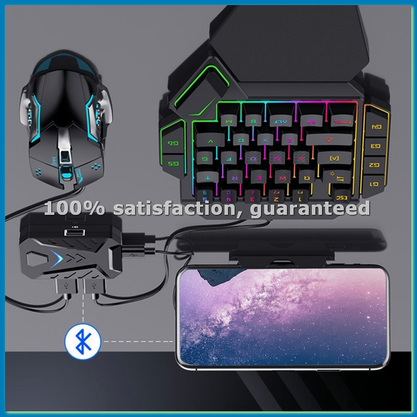 Gaming Keyboard And Mouse Converter For Mobile - Convertidor de Teclado y Ratón Portátil