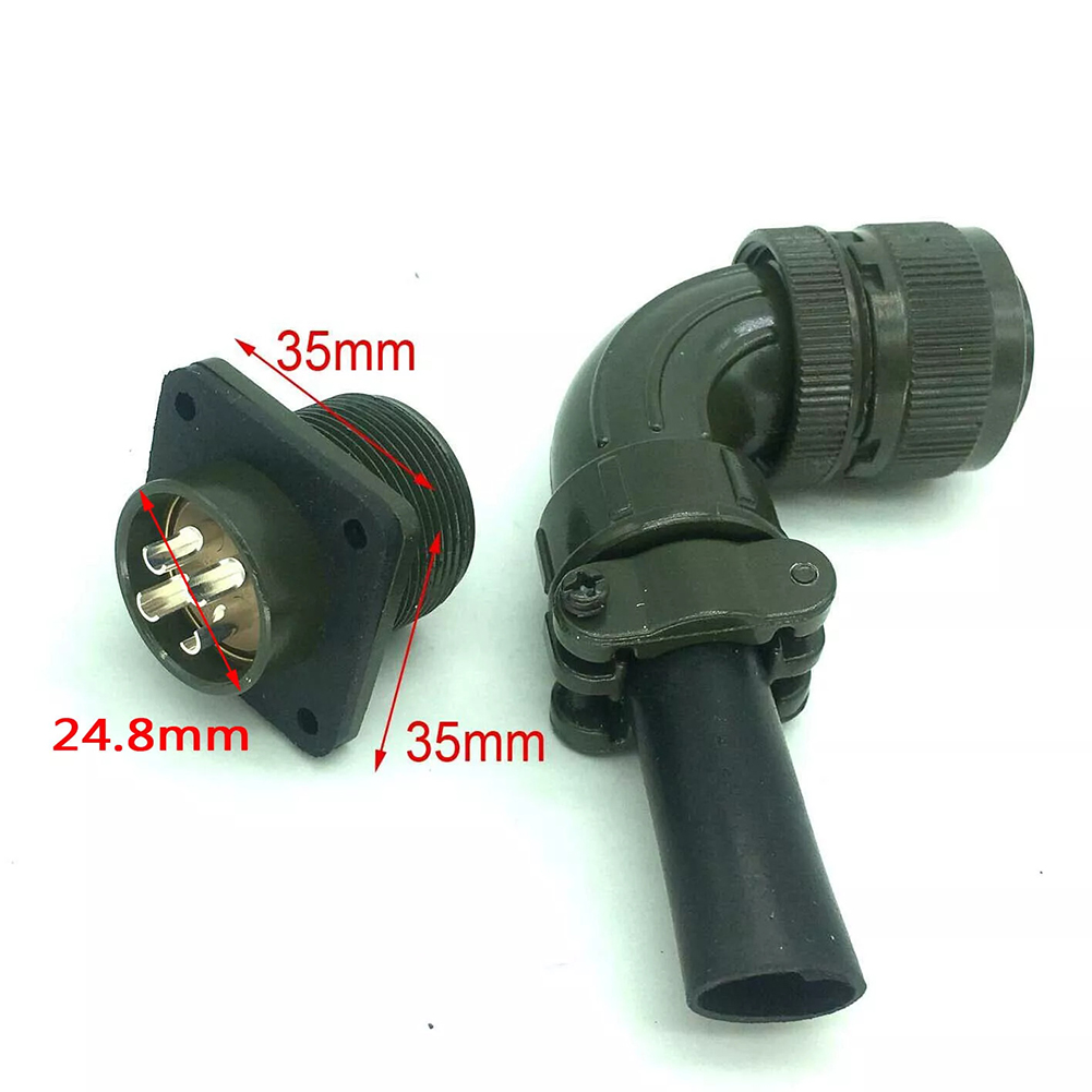 Aviator Connector Kit - Conector de Aviación de 4 Pines