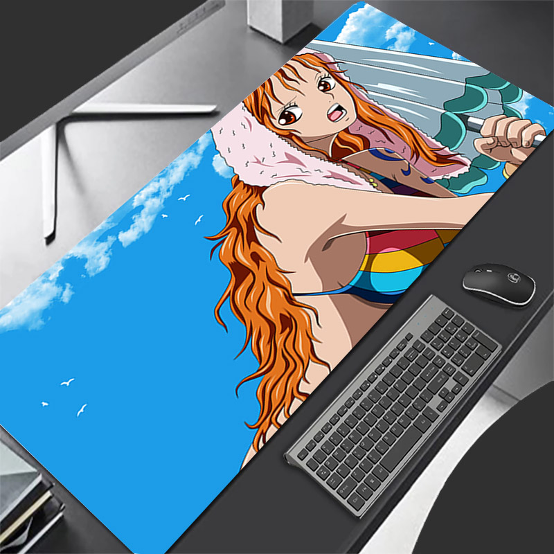 Gaming Keyboard Easy To Clean - Alfombrilla de Ratón One Piece, Duradera,