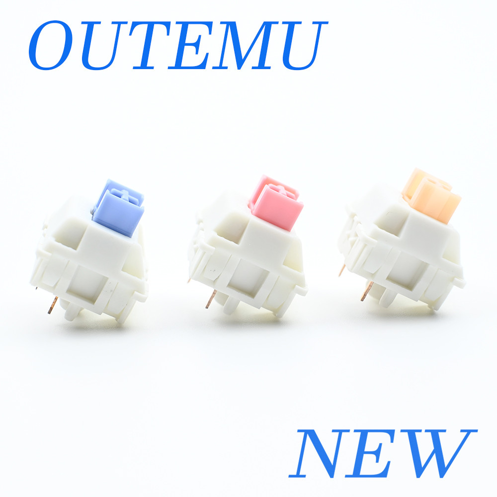 Gaming Keyboard Blue Switches - Interruptores Outemu, interruptor de teclado mecánico