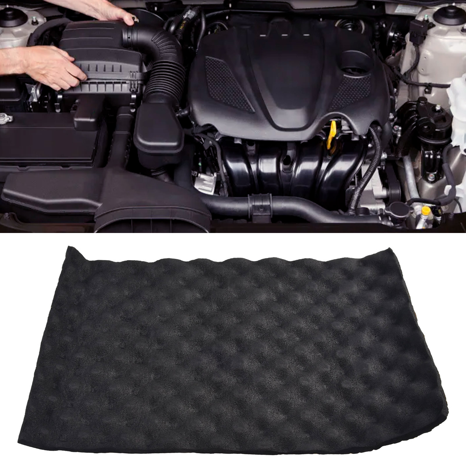 Foam Dampener Sheet - Amortiguador acústico de coche de 2cm,