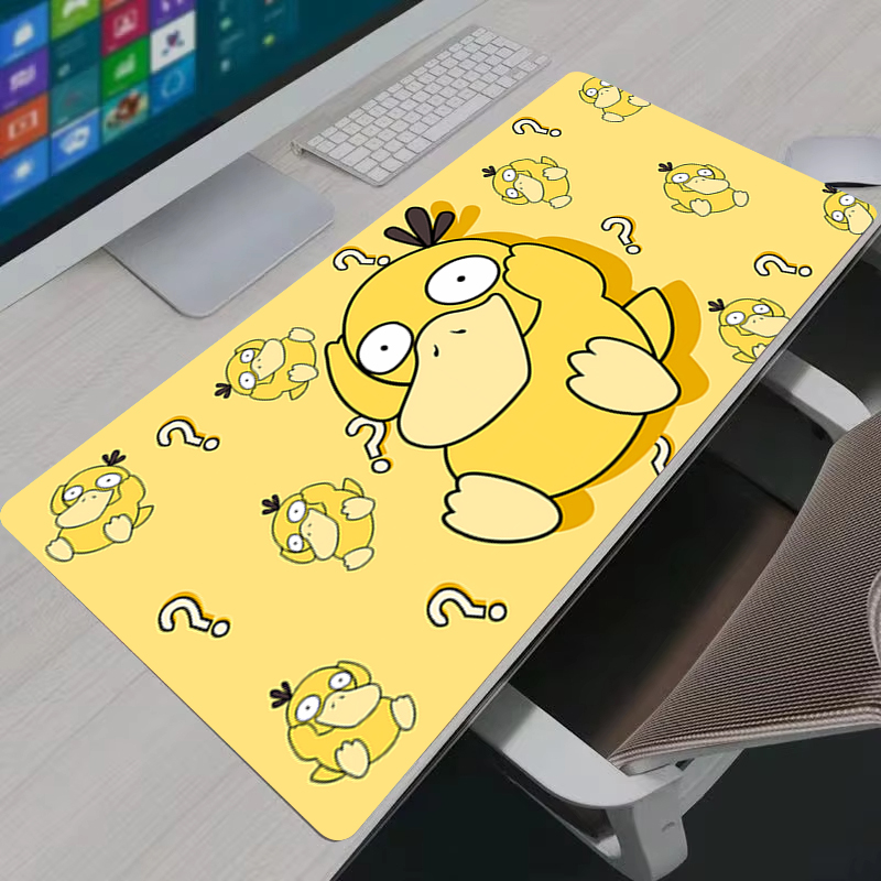 Gaming Keyboard Easy To Clean - Alfombrilla de ratón Anime P-Pokemon Psyduck