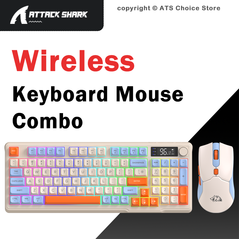 Gaming Keyboard Extension - Combo de Teclado y Ratón Inalámbrico
