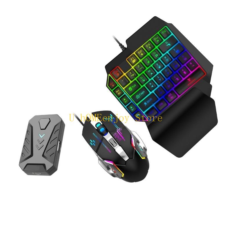 Gaming Keyboard And Mouse Converter For Mobile - B0KF Convertidor teclado y ratón para