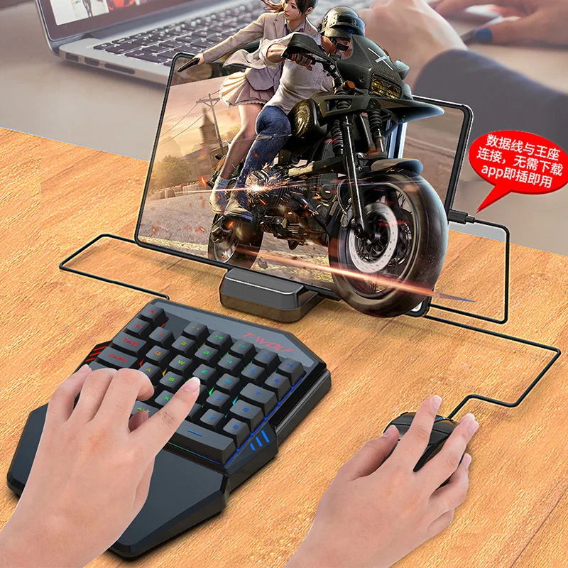 T-WOLF TF900 Juego de trono de - Gaming Keyboard Hand reseña y precio
