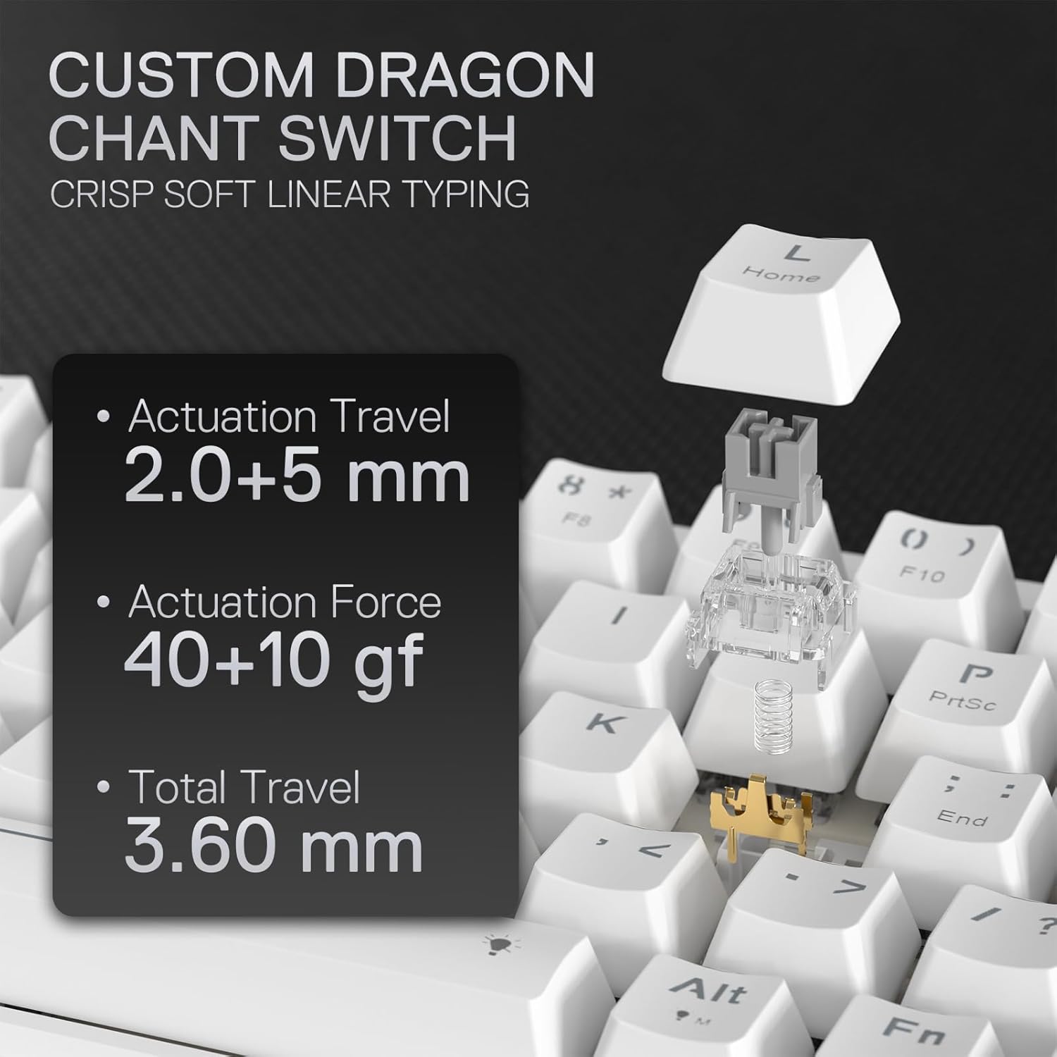 Redragon K709 65% Junta con ca - Gaming Keyboard No Noise reseña y precio