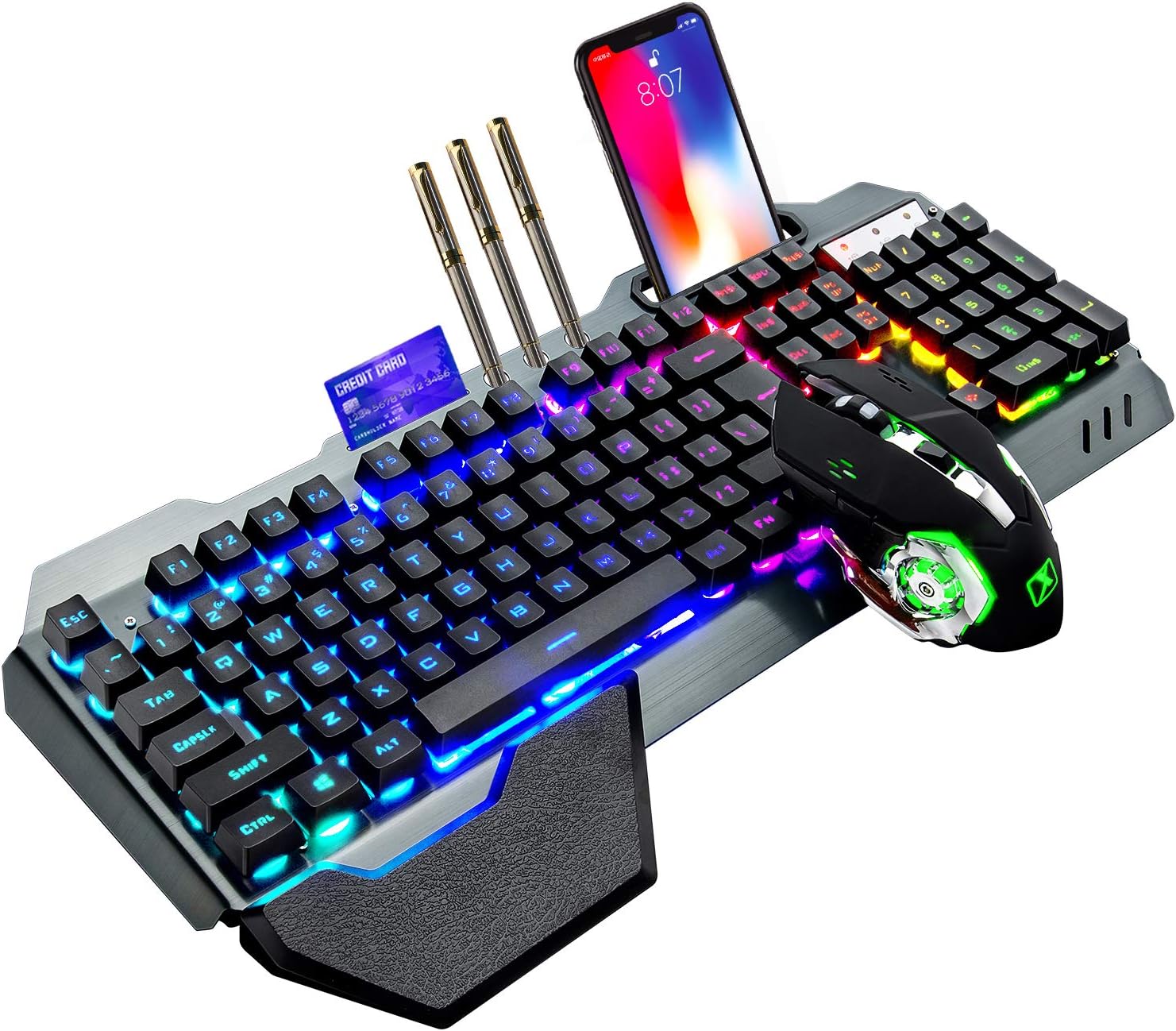 Combo de teclado y ratón inalá - Gaming Keyboard Ergonomic reseña y precio