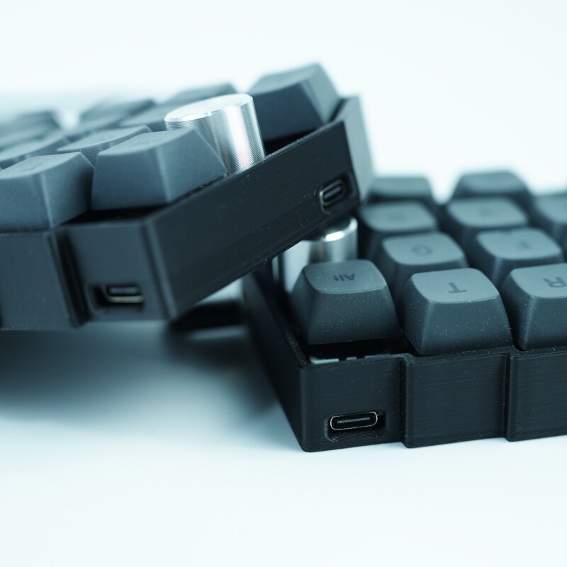 Teclado Dividido Worne Persona - Gaming Keyboard Ergonomic reseña y precio