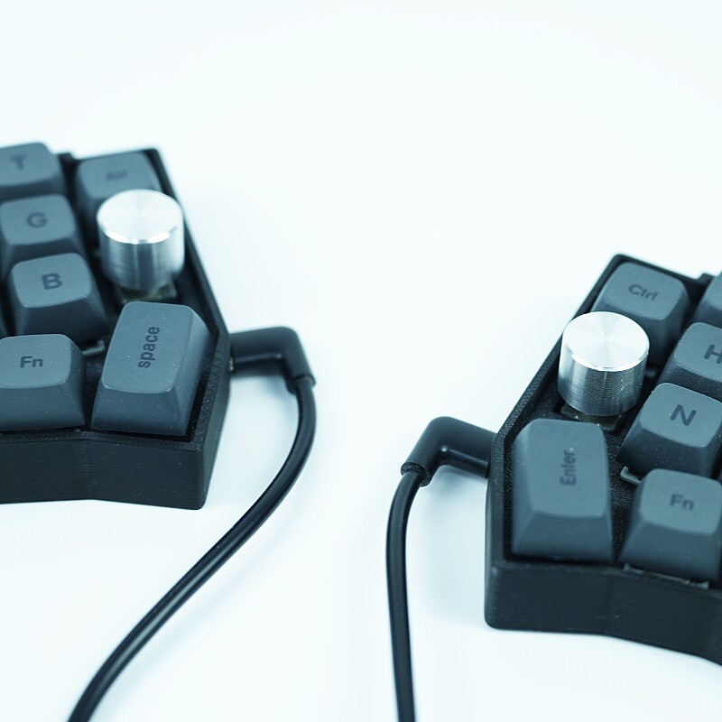 Teclado Dividido Worne Persona - Gaming Keyboard Ergonomic reseña y precio