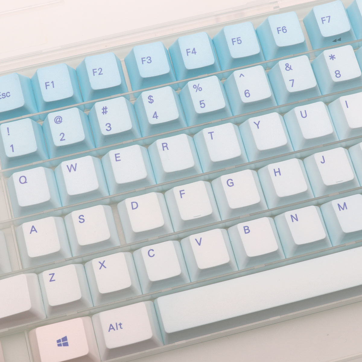 Teclas azul escarcha de 87 tec - Gaming Keyboard Blue Switches reseña y precio
