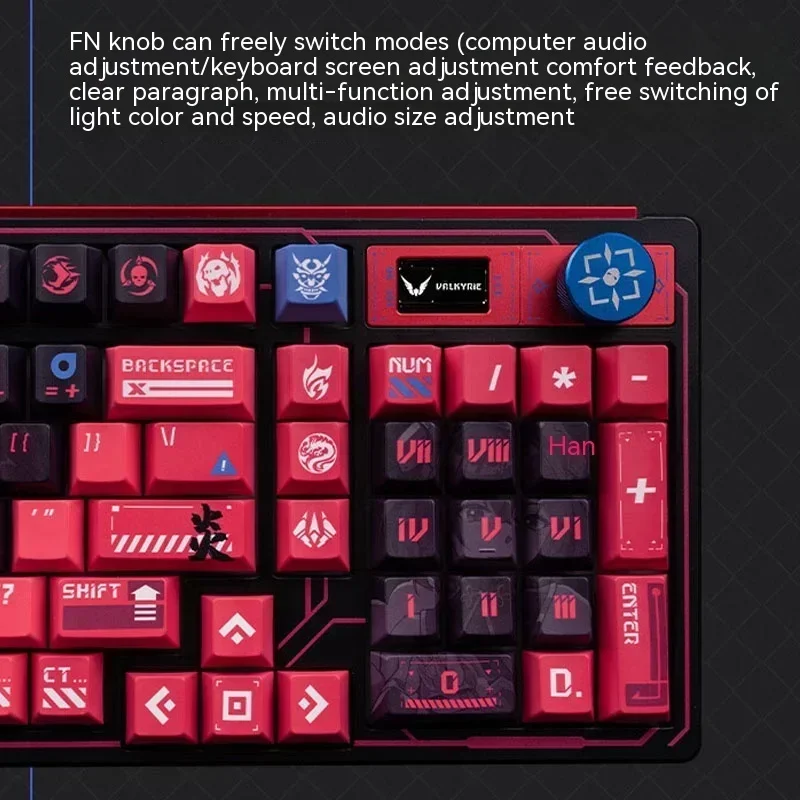 VALKYRIE VK99 teclados mecánic - Gaming Keyboard Hot Swappable reseña y precio