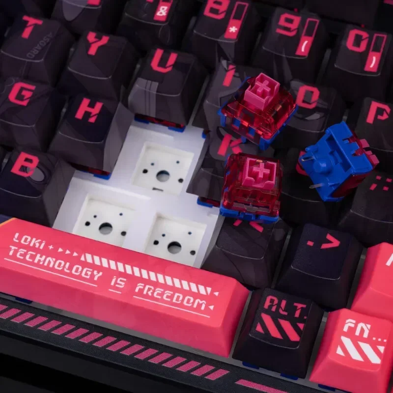 VALKYRIE VK99 teclados mecánic - Gaming Keyboard Hot Swappable reseña y precio