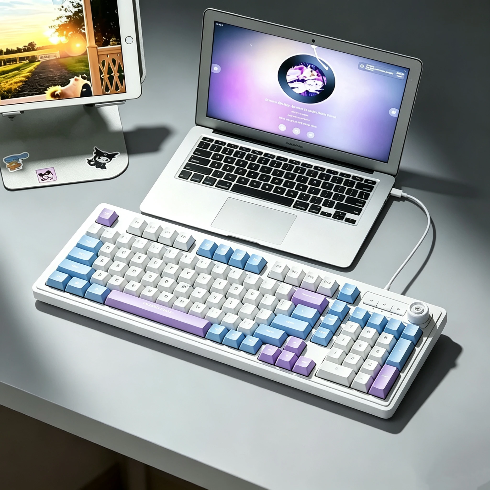 Teclado con Cable de 98 Teclas - Gaming Keyboard No Noise reseña y precio