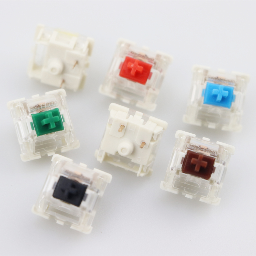 Gateron-interruptores SMD para - Gaming Keyboard Blue Switches reseña y precio