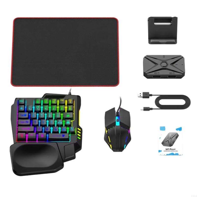 convertidor adaptador ratón y  - Gaming Keyboard And Mouse Converter For Mobile reseña y precio