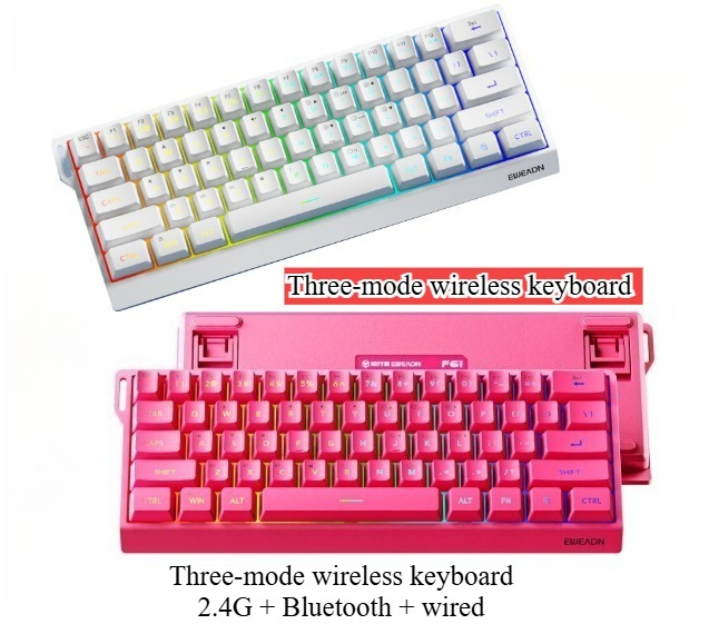 Mini teclado inalámbrico de 61 - Gaming Keyboard No Noise reseña y precio