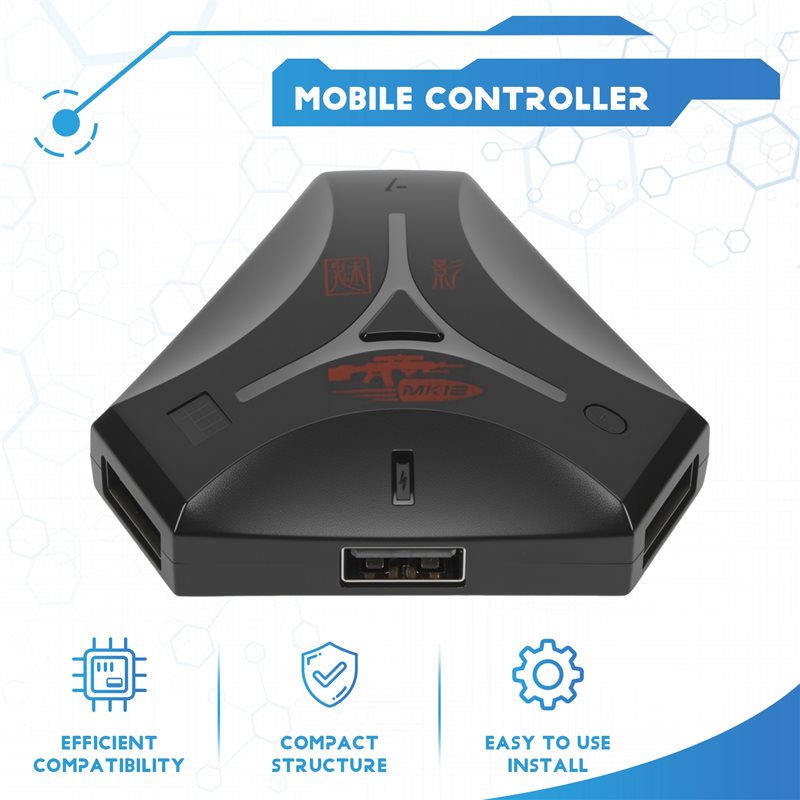Nuevo-1 Pieza, Controlador de  - Gaming Keyboard And Mouse Converter For Mobile reseña y precio