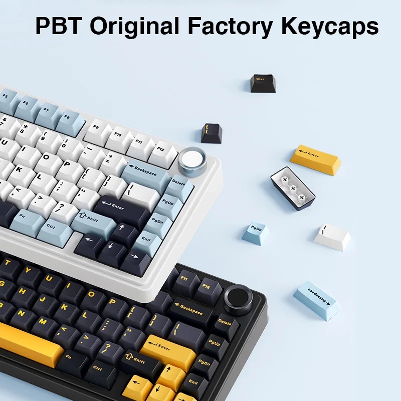 AULA-Teclado mecánico F75 2,4G - Gaming Keyboard Blue Switches reseña y precio