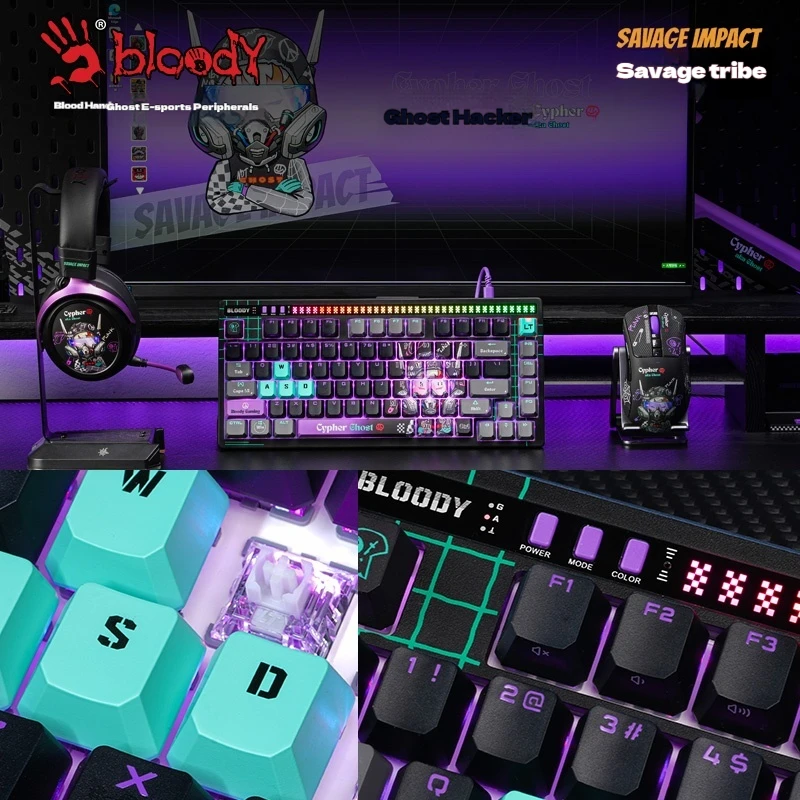 Teclado mecánico con cable A4T - Gaming Keyboard No Noise reseña y precio
