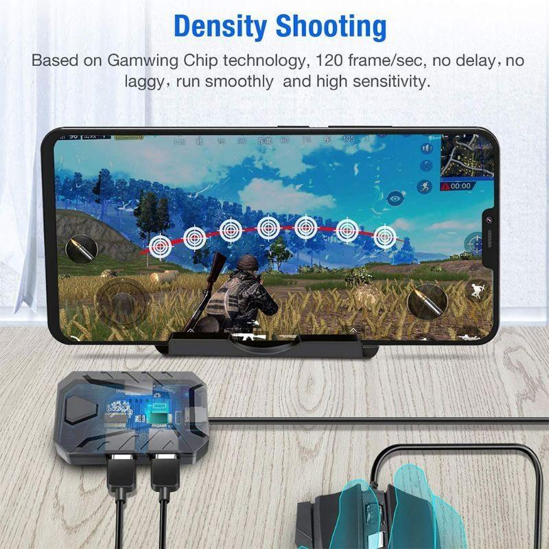 Mando F62C para Mobile, compat - Gaming Keyboard And Mouse Converter For Mobile reseña y precio