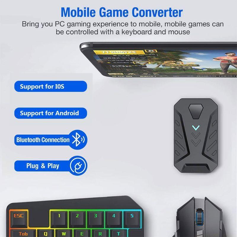 Mando F62C para Mobile, compat - Gaming Keyboard And Mouse Converter For Mobile reseña y precio