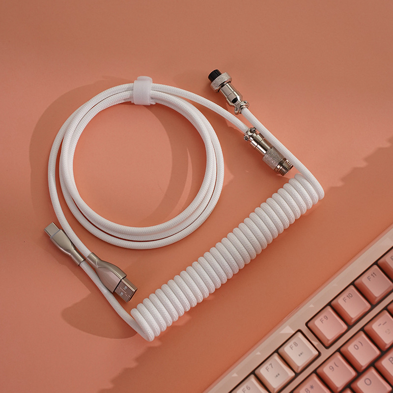 Cable USB Tipo C en Espiral pa - Gaming Keyboard Extension reseña y precio