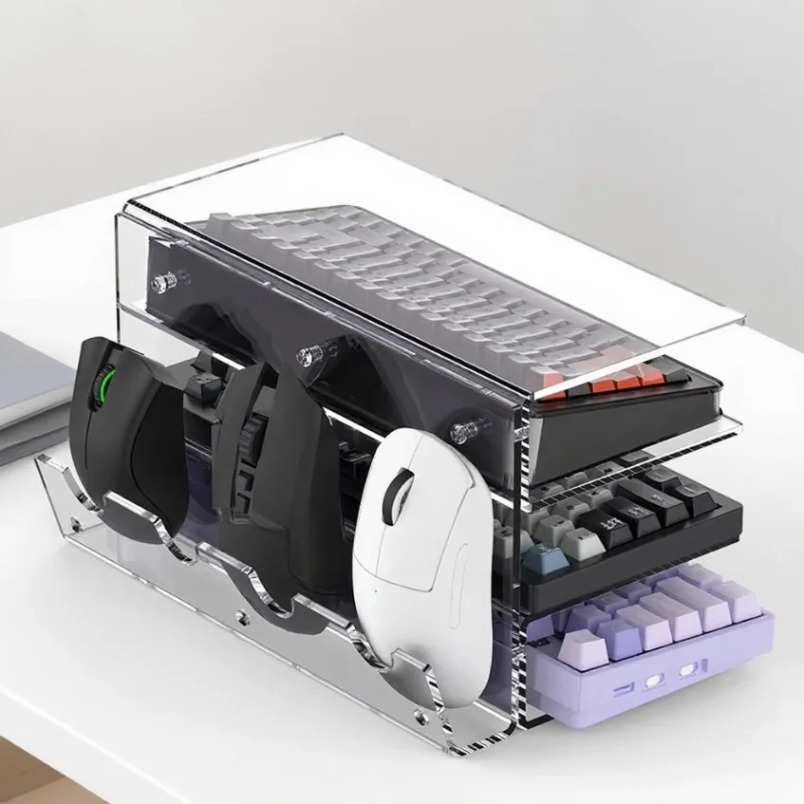Soporte de exhibición para tec - Gaming Keyboard Ergonomic reseña y precio