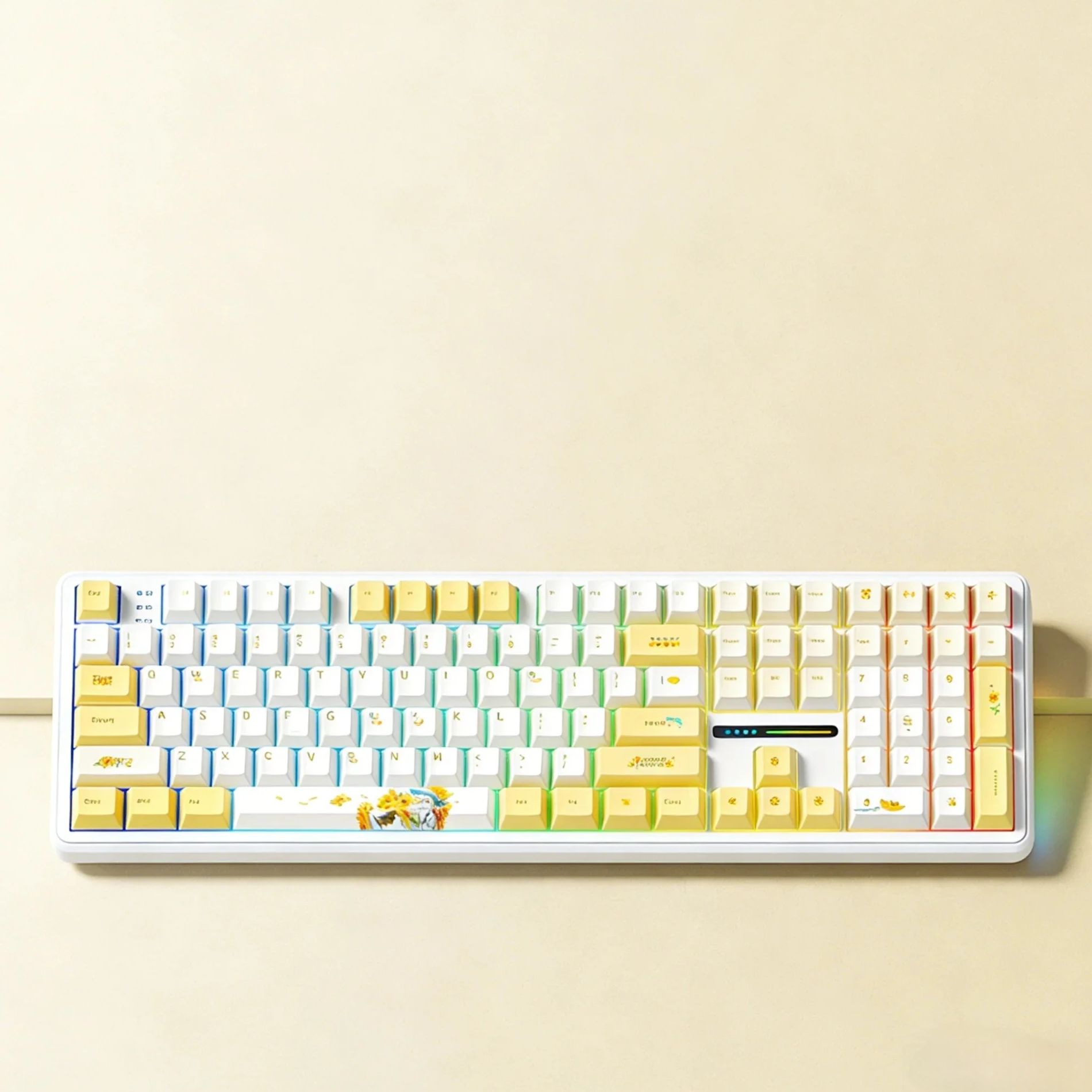 Teclado Inalámbrico AULA F108  - Gaming Keyboard No Noise reseña y precio