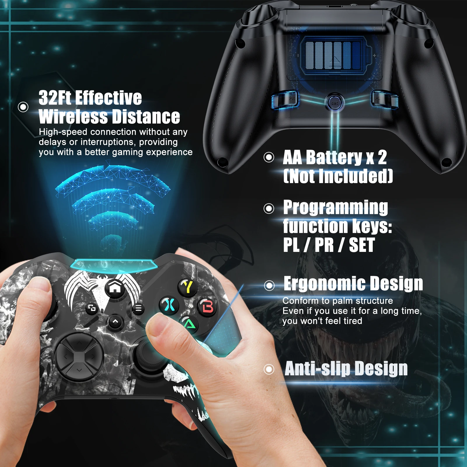 Control Inalámbrico Wifi para  - Gaming Keyboard Hall Effect reseña y precio