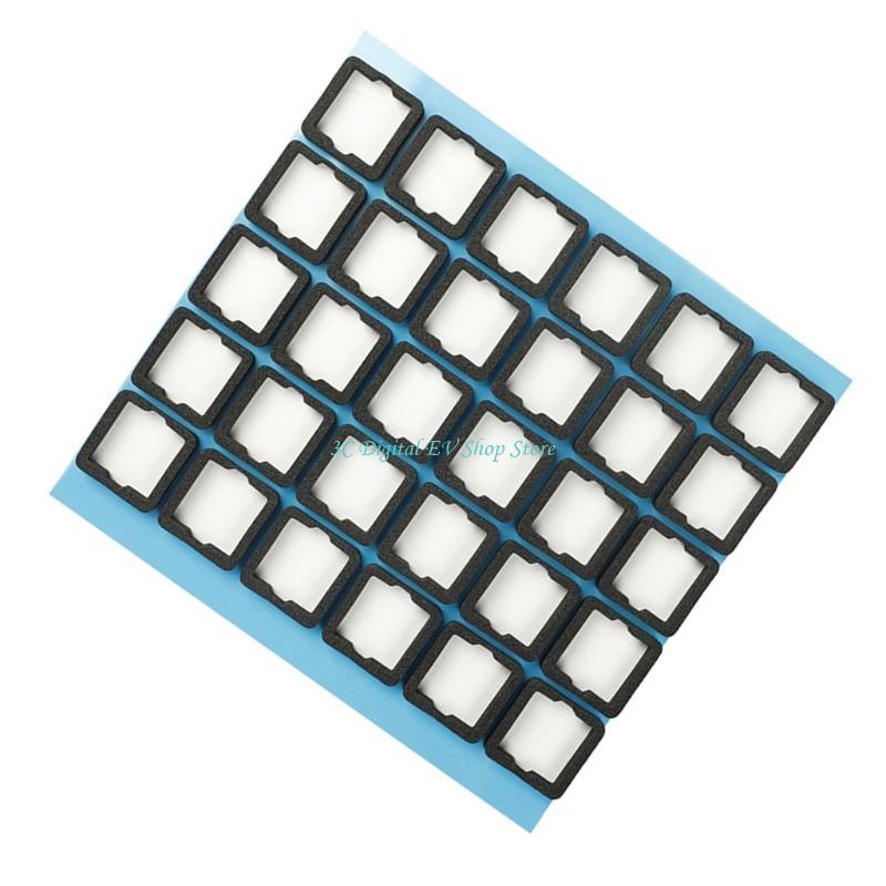 E74D 120 Uds almohadillas sile - Foam Dampener Sheet reseña y precio