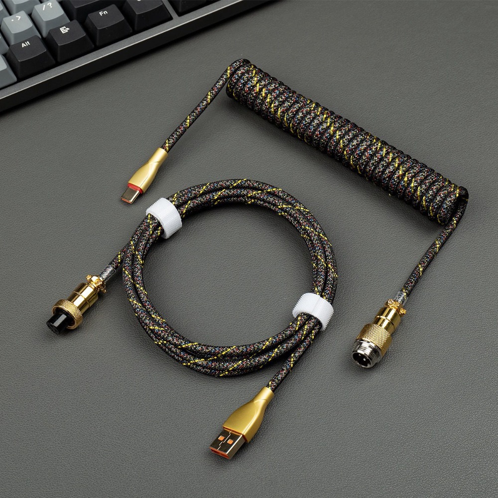 Cable Aviator con baño de oro  - Gaming Keyboard Magnetic Switches reseña y precio