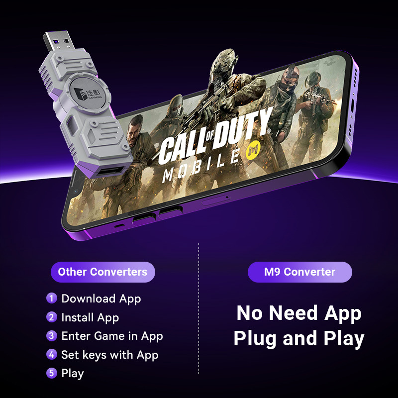 Kit convertidor de juegos móvi - Gaming Keyboard And Mouse Converter For Mobile reseña y precio