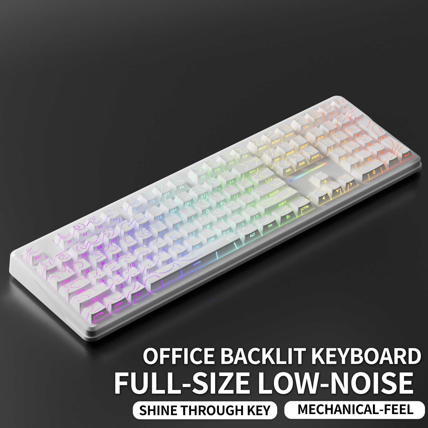 Teclado V108 Pro con cable y i - Gaming Keyboard No Noise reseña y precio